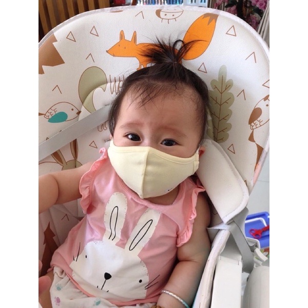 Sét 2 chiếc khẩu trang kháng khuẩn cho bé