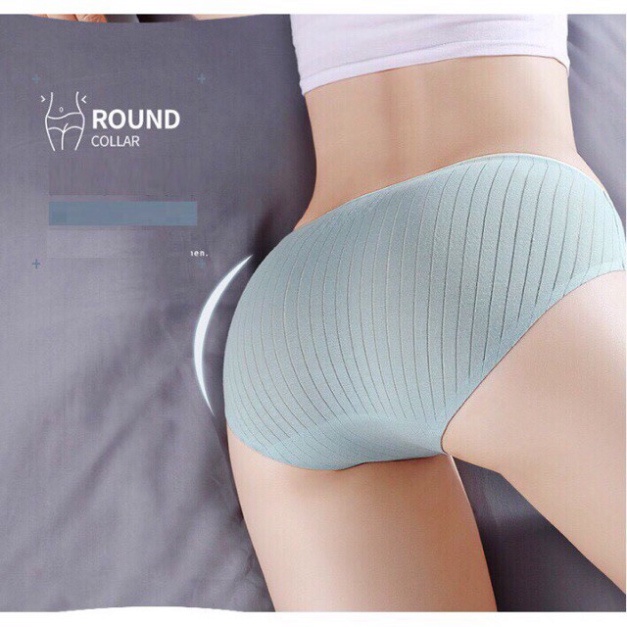 Quần Lót Cotton Gân Tăm Không Đường May Kháng Khuẩn giá tốt