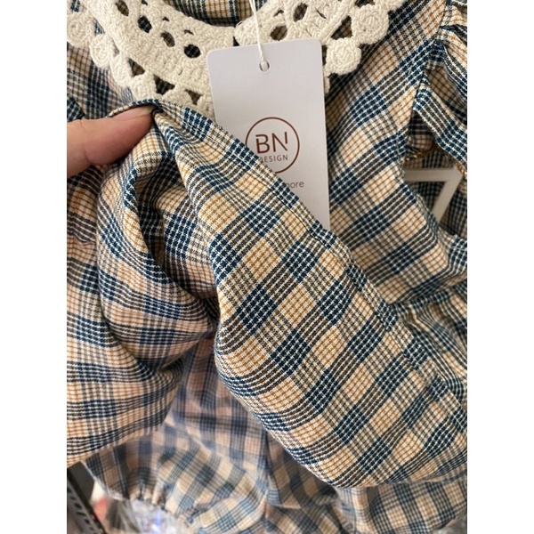 Bộ quần áo bé gái hàng thiết kế nhà Bn