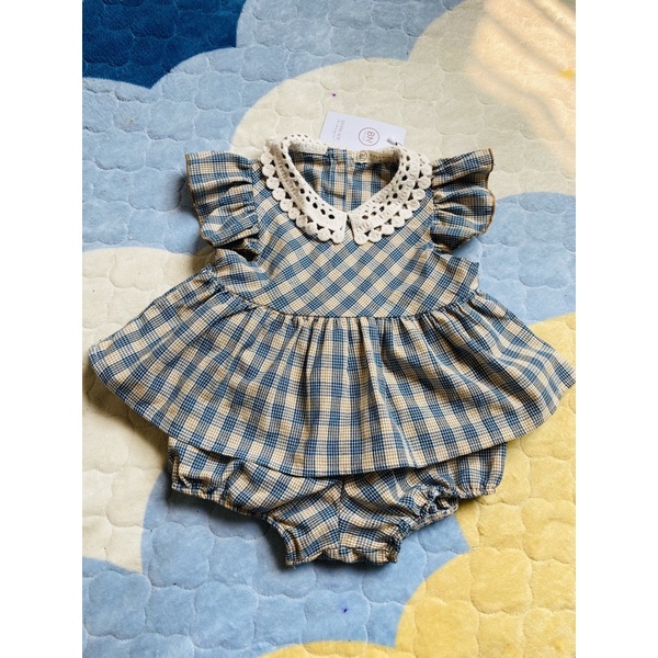 Bộ quần áo bé gái hàng thiết kế nhà Bn