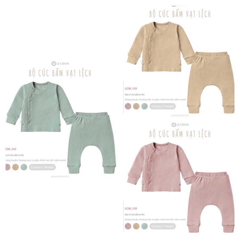 Bộ cúc  vạt chéo mẫu mới 2022