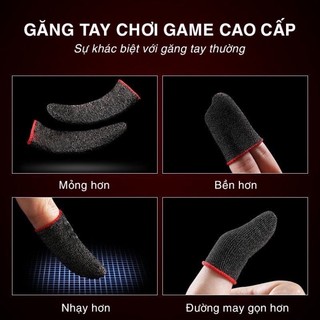  Bao Tay Chơi Game freefire Pubg Liên Quân Găng tay chơi game Chống Mồ Hôi Siêu Nhạy,Co Giãn Cực Tốt 