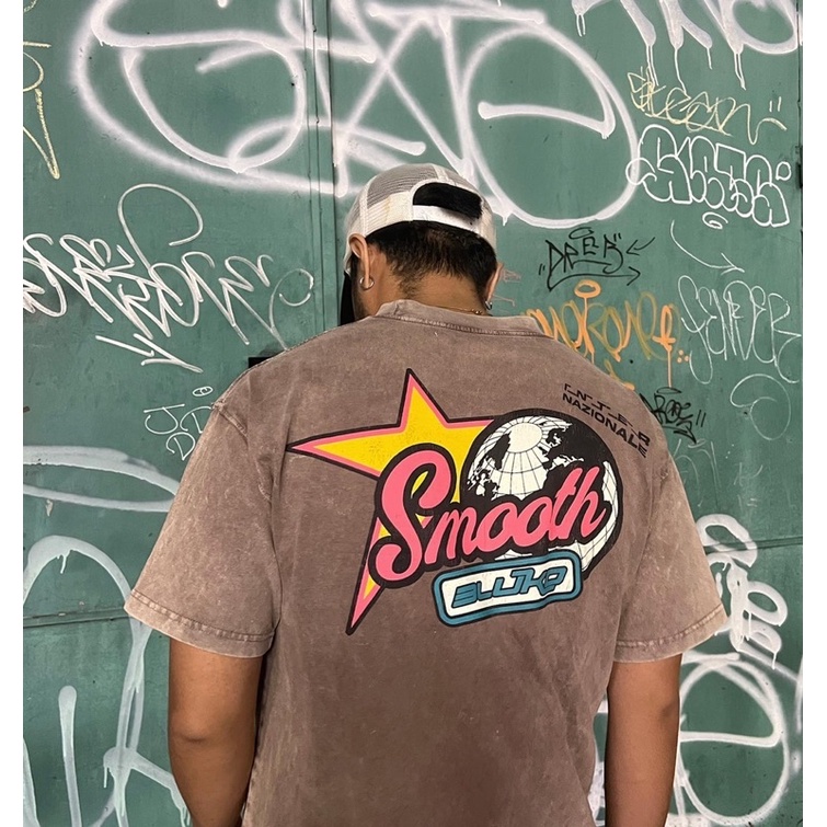 Áo thun Wash unisex Smooth tshirt