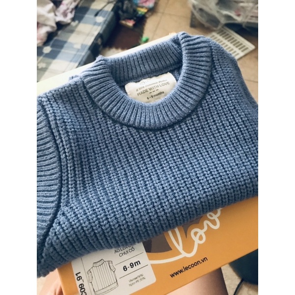 Áo gile len mẫu mới 2022 cho bé yêu - Gi-lê Le Coon