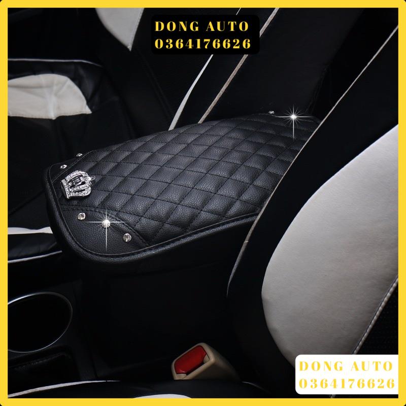 Đệm Tỳ Tay Ô Tô Vương miện 3D Đệm Trang Trí Xe Hơi