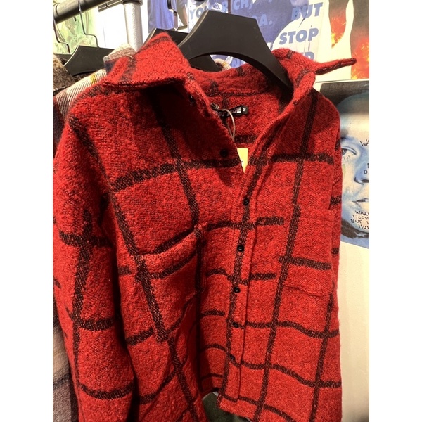 Áo Sơ Mi FLANNEL Đỏ