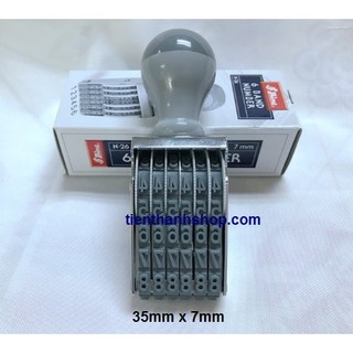 Dấu 6 số xoay 3mm 4mm 5mm 7mm 9mm - shiny n-16 n-26 n-36 n-46 n-56