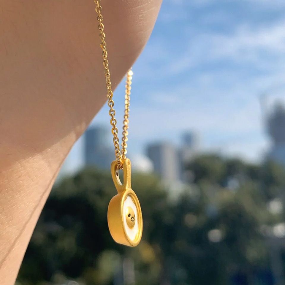 Vòng cổ Bạc 925 Mặt Hình Chú Chó Dafu Dễ Thương Thời Trang 2021