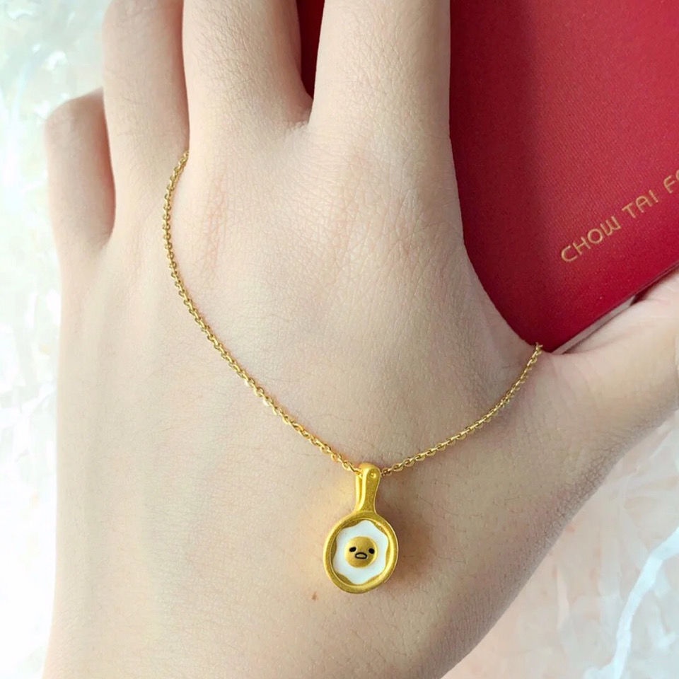 Vòng cổ Bạc 925 Mặt Hình Chú Chó Dafu Dễ Thương Thời Trang 2021