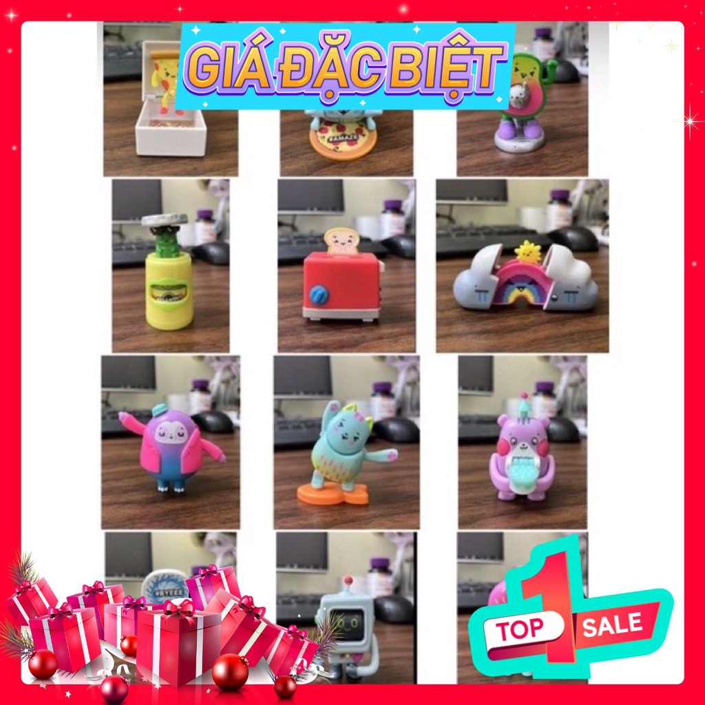 Set 10 Đồ Chơi mô hình tương tác Oh My Gif {Giao Ngẫu nhiên} không trùng mẫu