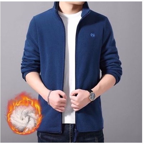 Áo khoác nam áo khoác unisex mền mịn logo lá cây in chữ VL phong cách trẻ trung năng động Bemine MJK 022