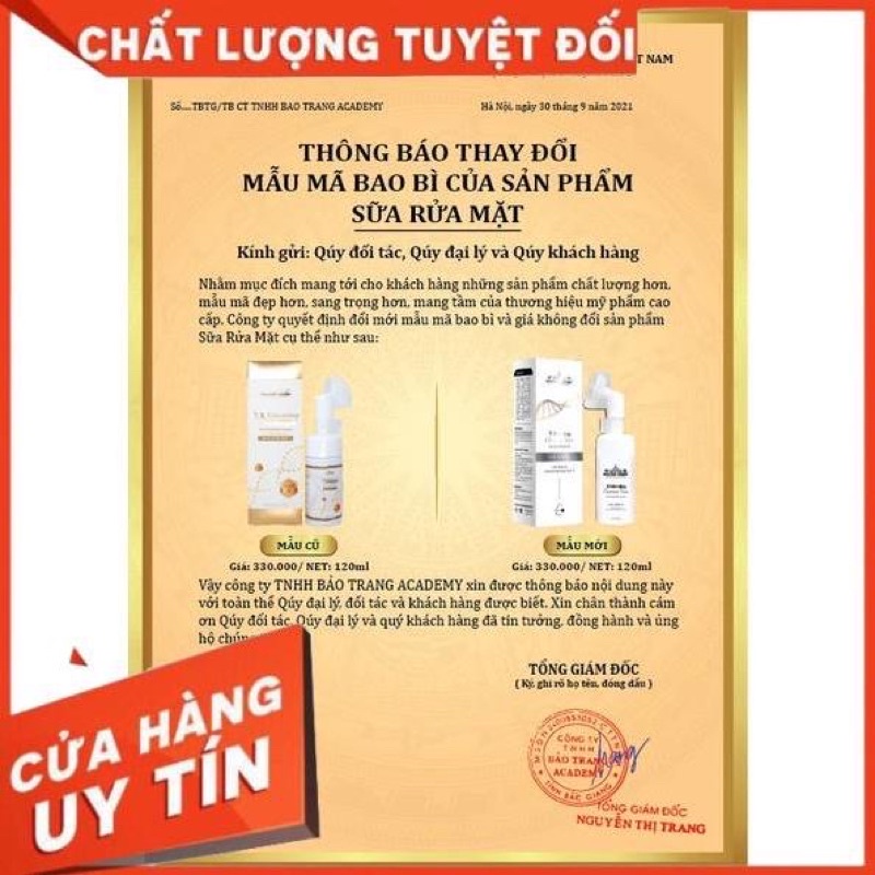 Sữa Rửa Mặt DocTor Queen