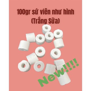 Sứ trắng sữa lọc nước bể cá vật liệu lọc hồ cá cảnh 100gram