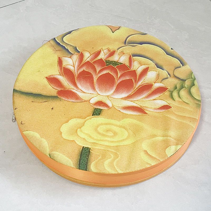 Thảm Trải Sàn Hình Hoa Sen Dài 50cm Phong Cách Phật Giáo