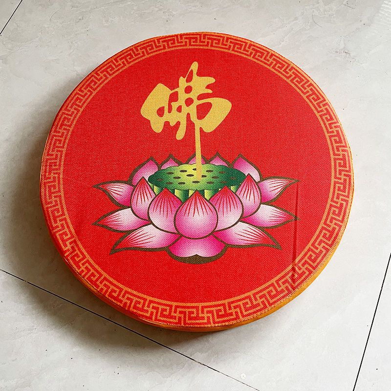 Thảm Trải Sàn Hình Hoa Sen Dài 50cm Phong Cách Phật Giáo