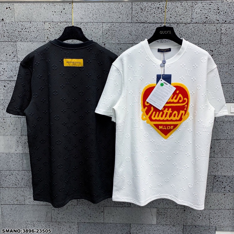 Áo thun unisex nam nữ LV MadeTrái Tim chất cotton co dãn 4 chiều cực mát, áo phông mặc cháy phố | BigBuy360 - bigbuy360.vn