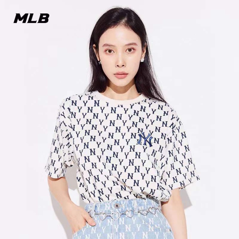 Áo Thun NY Monogram  In Kín Thân, Form Rộng, Cotton - Áo From Dáng Unisex Nam Nữ Hottend 2023