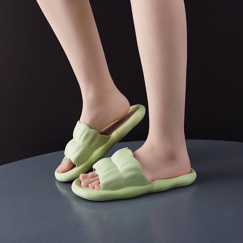 Dép Đi Trong Nhà Đế Dày Chống Trượt Màu Sắc Ngọt Ngào Thời Trang Cho Nữ