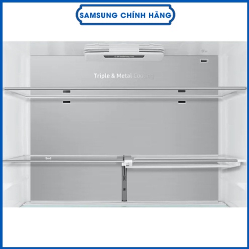 Tủ lạnh BESPOKE Multidoor Samsung 599L Trắng/Xanh Navy RF60A91R177 - K37