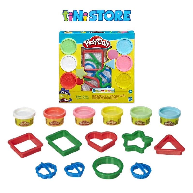 tiNiStore - Bộ đồ chơi đất nặn kèm khuôn hình cơ bản Play-Doh E8534