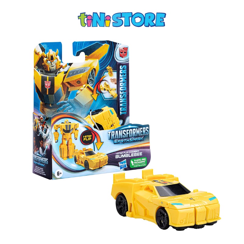 tiNiStore -  Bộ đồ chơi robot chiến binh biến hình Terran 1 Step Flip Bumblebee Transformers F6717