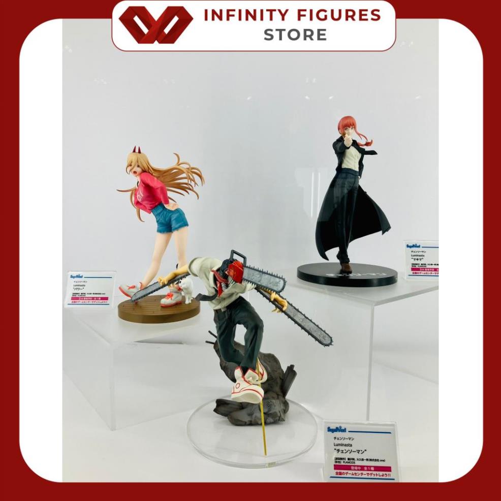 Mô Hình Makima chính hãng cao 22cm - Luminasta  | Figure anime Chainsaw Man Qủy cưa máy denji làm quà tặng