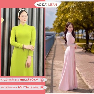 Áo dài truyền thống - áo dài chất lụa chiffon cao cấp 4 tà hàng loại 1 tôn dáng-bb21