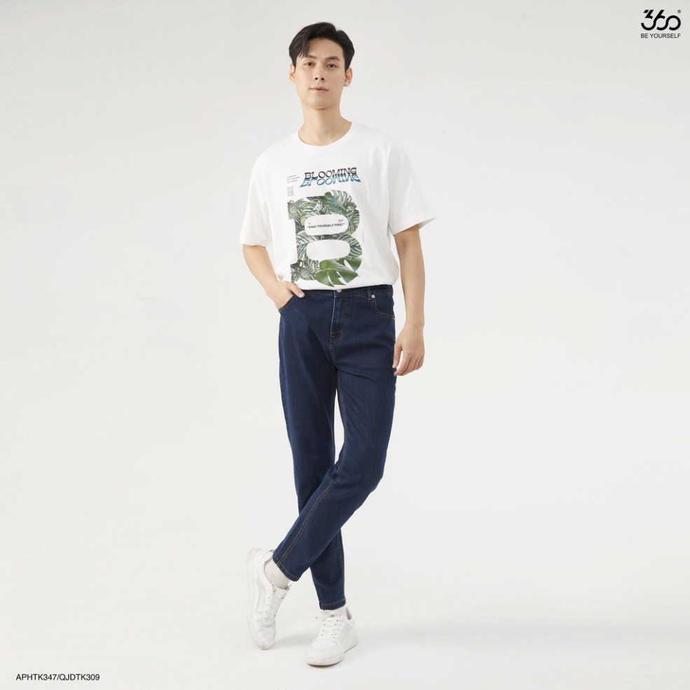 Quần Jeans Nam Màu Xanh Trẻ Trung Thương Hiệu 660 BOUTIQUE QJDTK309