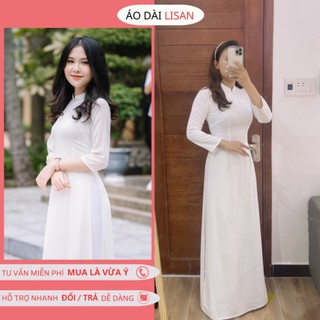 Áo dài học sinh - áo dài trắng truyền thống dành cho học sinh, sinh viên-bb14