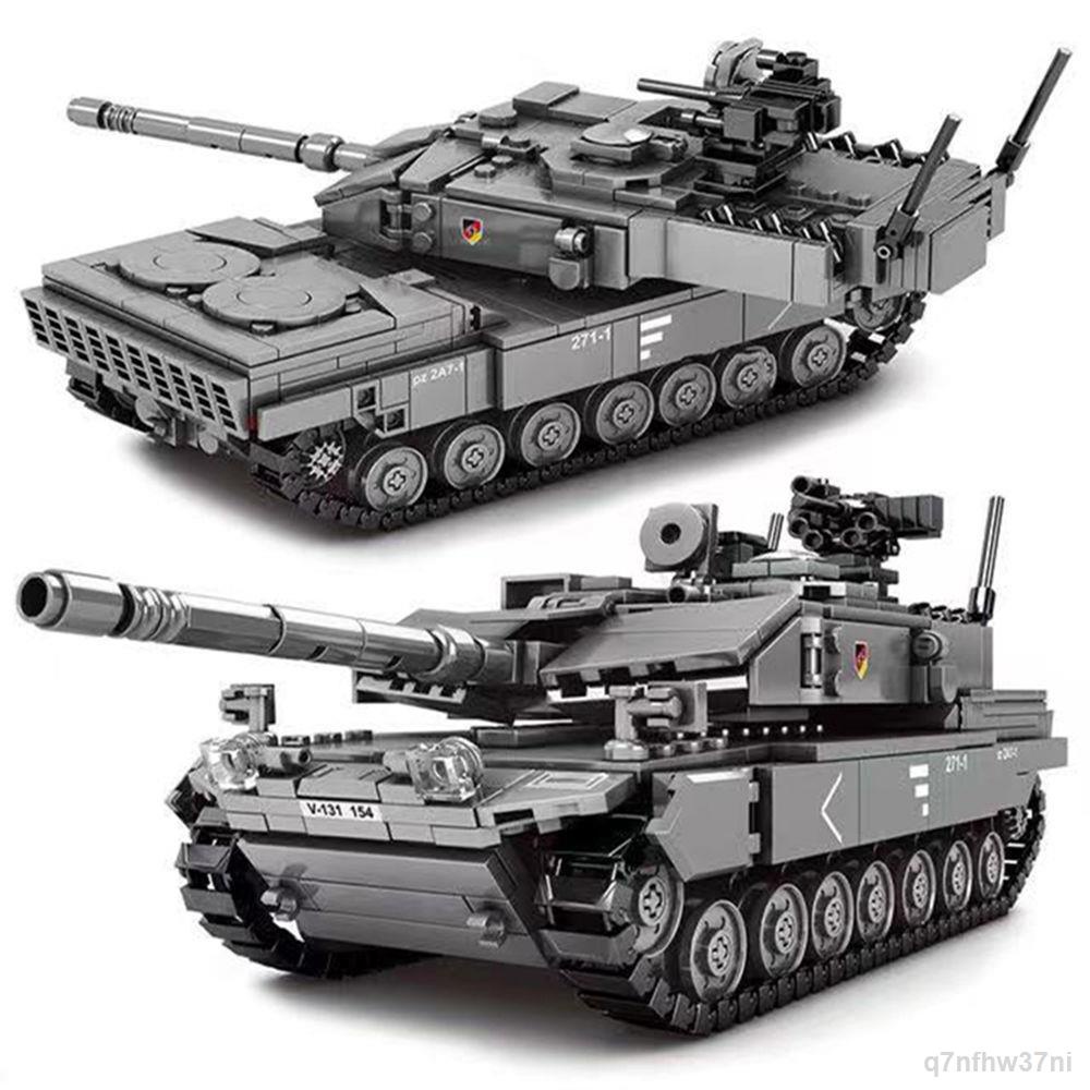 ✸ Tương thích với các khối xây dựng Lego cho bé trai để lắp ráp mô hình xe tăng xếp hình các hạt nhỏ của trẻ em đồ chơi