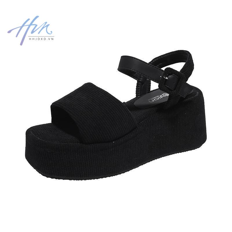 Giày Sandal Đế Dày Thoải Mái Thời Trang Mùa Xuân 2023 Phong Cách Mới Cho Nữ