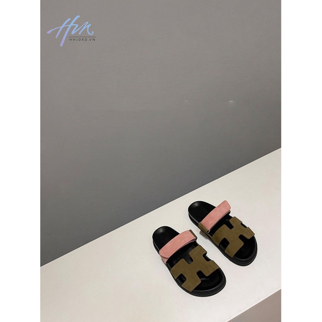 Dép Sandal Đế Bằng Một Màu Sắc Thời Trang Mùa Hè 2023 Cho Nữ