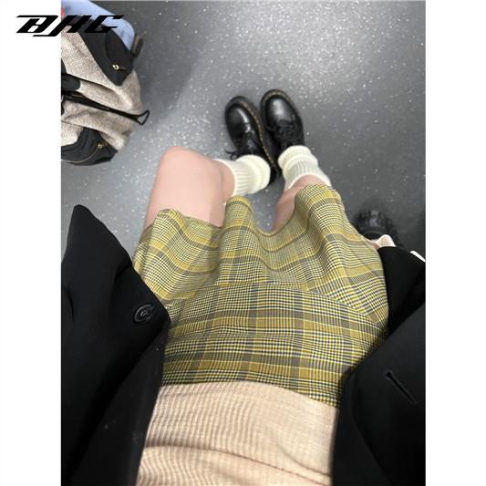 Chân Váy Culottes Họa Tiết Kẻ Sọc Màu Xanh Lá Phong Cách Mỹ Thời Trang Mùa Hè 2023 Cho Nữ