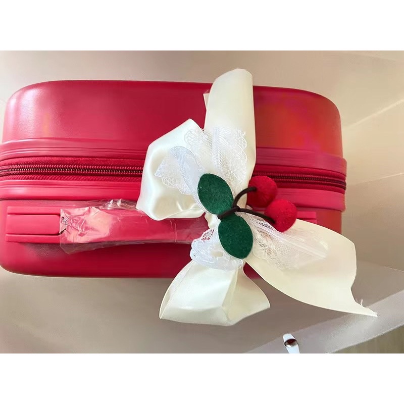 SET QUÀ CHERRY ĐÁNG YÊU CHO BÉ 0-12 THÁNG CÓ KÈM TÚI CỐP