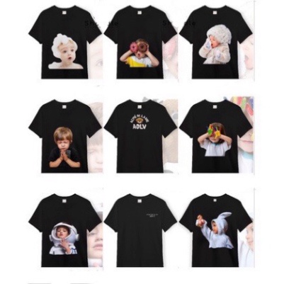 Áo ADLV chính hãng thun Cotton 2 chiều 24  Mẫu form rộng phong cách unisex phông basic nam nữ