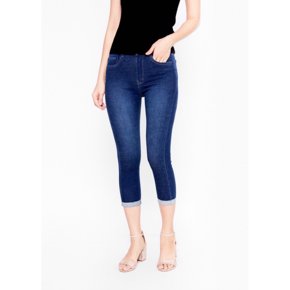 Quần Lững Nữ Chất Bò Quần Jean Lững 9 tấc giãn nở Lưng cao Dáng Ôm [Z02] A78 | BigBuy360 - bigbuy360.vn
