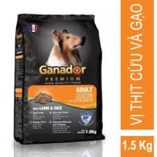 ( 1.5kg) Thức ăn cho chó trưởng thành GANADOR ADULT