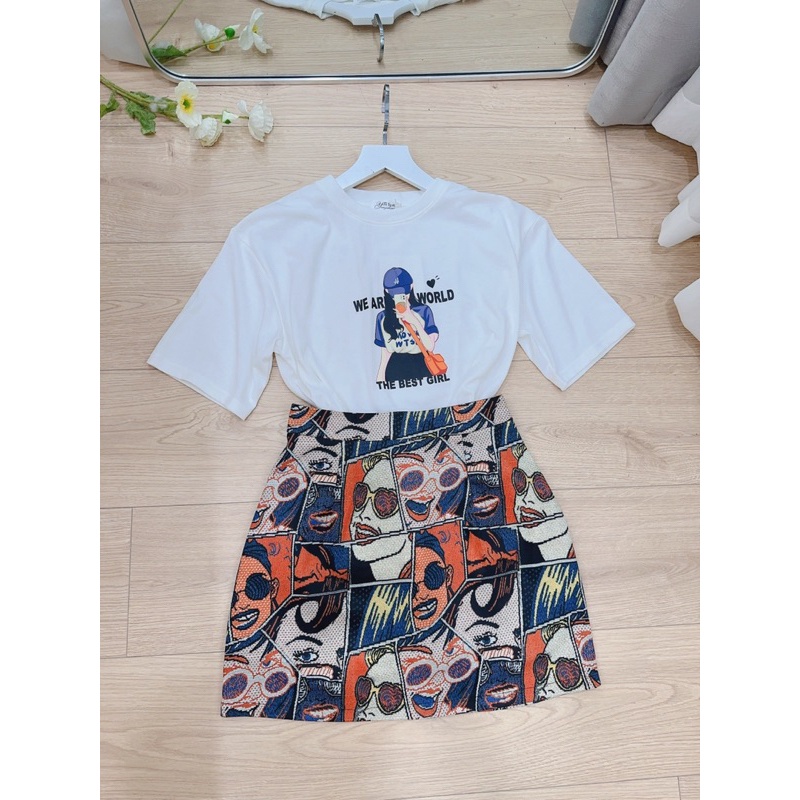 SET CHÂN VÁY ÁO PHÔNG BEST GIRL