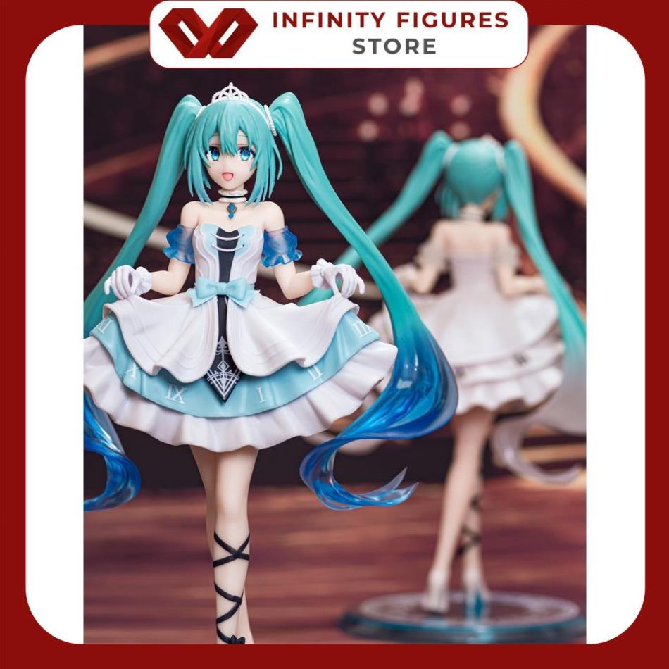 Mô hình Hatsune Miku (Cinderella Ver.) chính hãng Piapro Characters Wonderland TAITO | Figure anime sưu tập trang trí