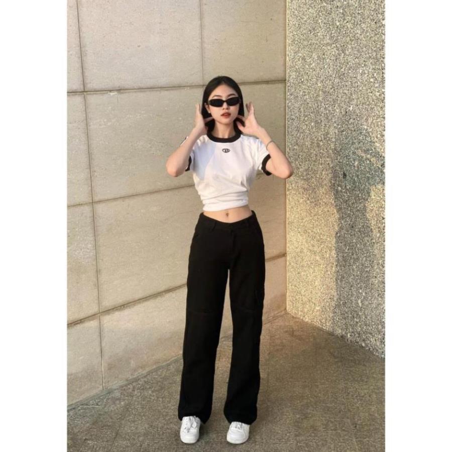 Áo Thun Form Baby Tee Chữ B Chất Cotton 1OO% 2023 𝑩𝒚𝒄𝒂𝒎𝒄𝒂𝒎 Seller.localbrand