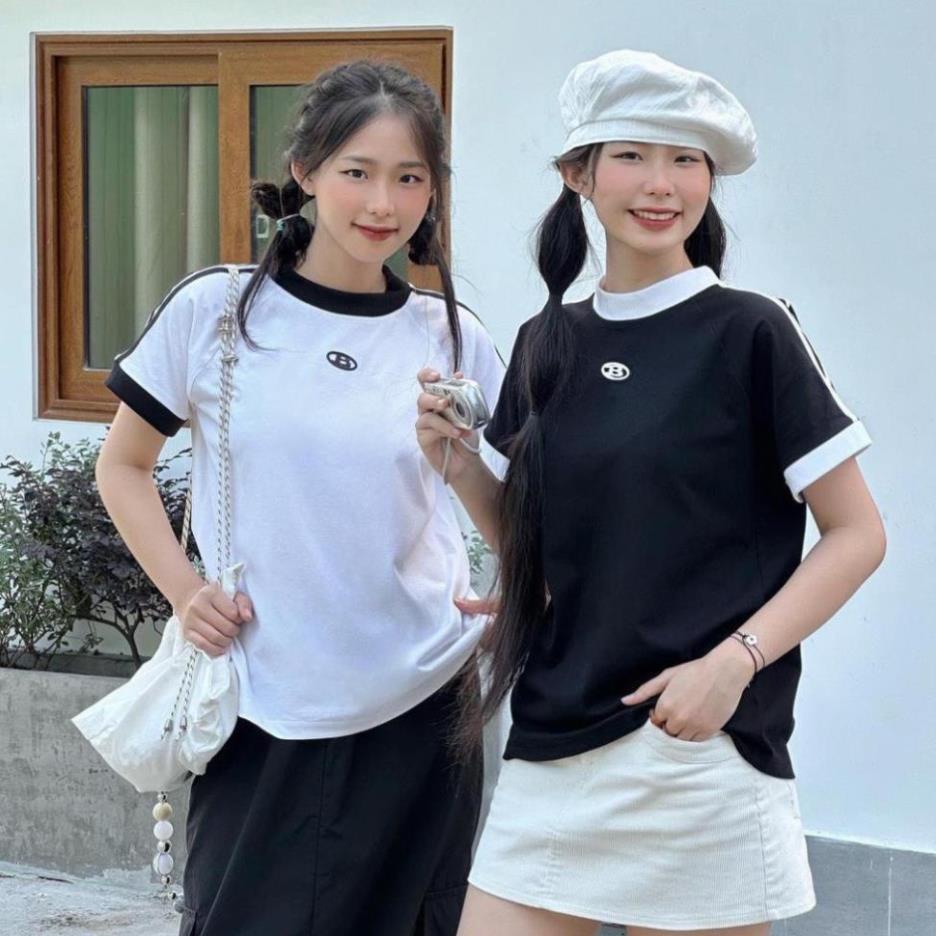 Áo Thun Form Baby Tee Chữ B Chất Cotton 1OO% 2023 𝑩𝒚𝒄𝒂𝒎𝒄𝒂𝒎 Seller.localbrand