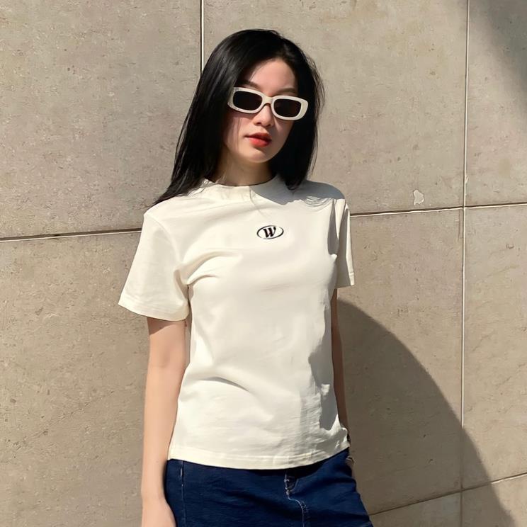 Áo thun baby tee LOGO W cotton 100% thêu chữ W,Áo baby tee Whattowear Seller.localbrand | BigBuy360 - bigbuy360.vn