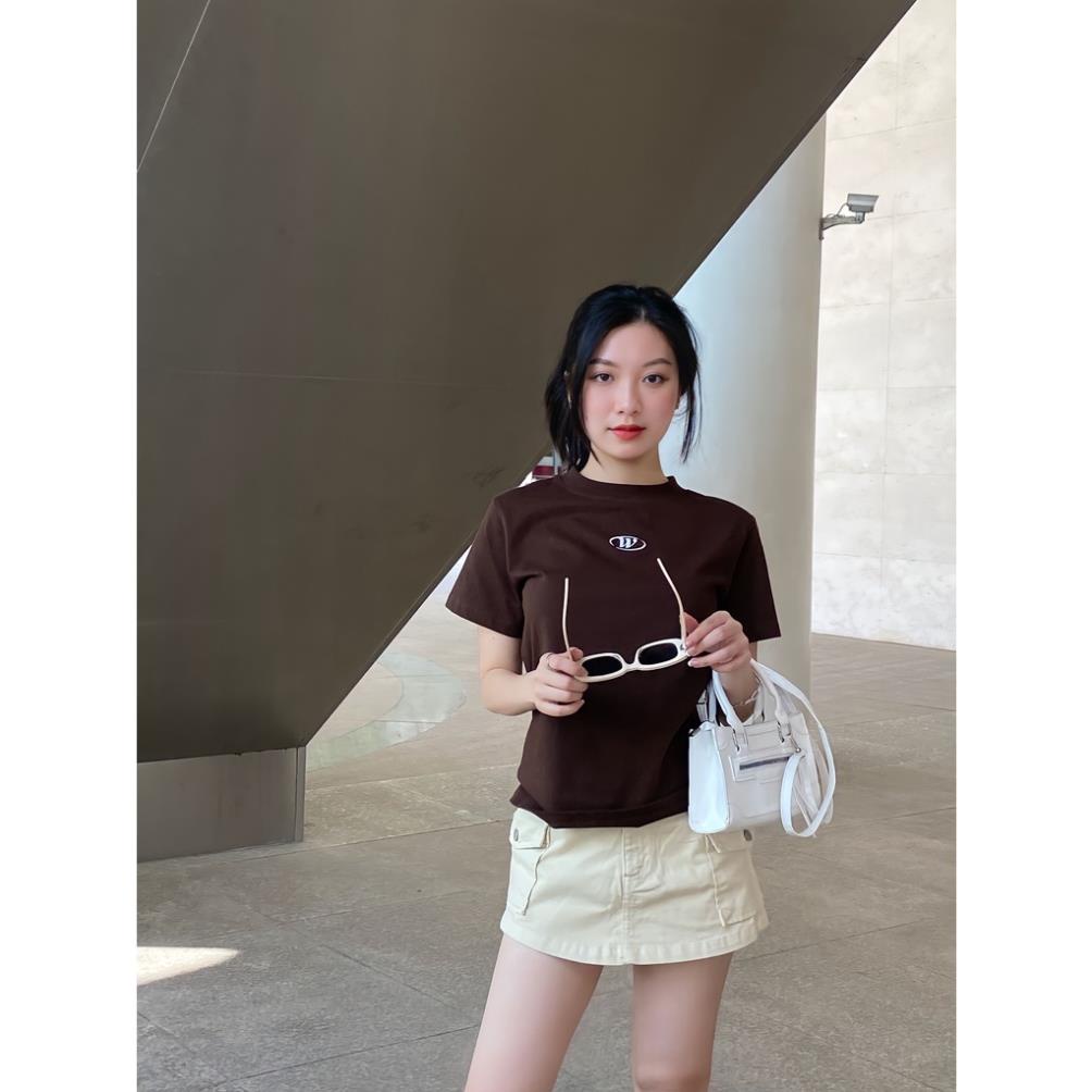 Áo thun baby tee LOGO W cotton 100% thêu chữ W,Áo baby tee Whattowear Seller.localbrand | BigBuy360 - bigbuy360.vn