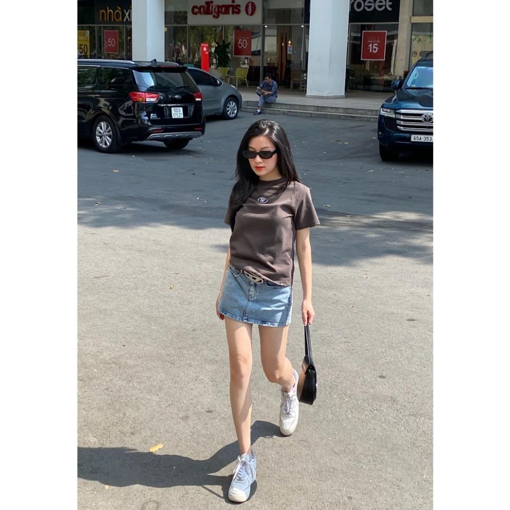 Áo thun baby tee LOGO W cotton 100% thêu chữ W,Áo baby tee Whattowear Seller.localbrand | BigBuy360 - bigbuy360.vn