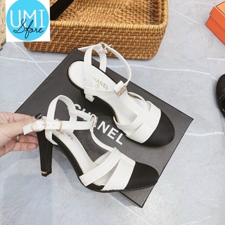 Sandal rọ CN cao gót bít mũi fullbox