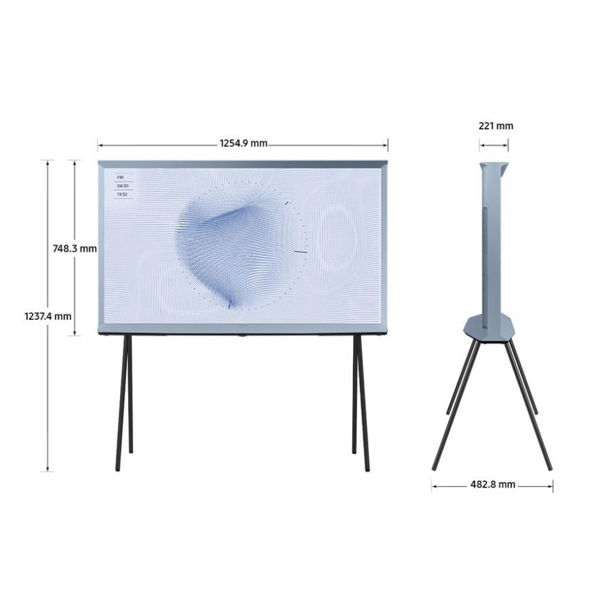 Smart TV Samsung The Serif 55 inch QA55LS01BBKXXV