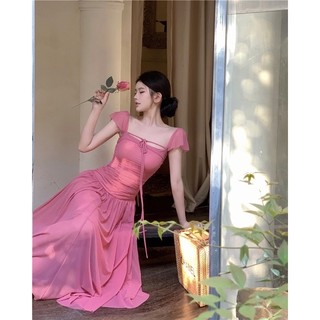 ( ORDER ) ĐẦM NỮ  DÁNG DÀI PHONG CÁCH CỔ ĐIỂN