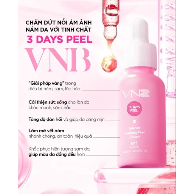Serum peel 3days
