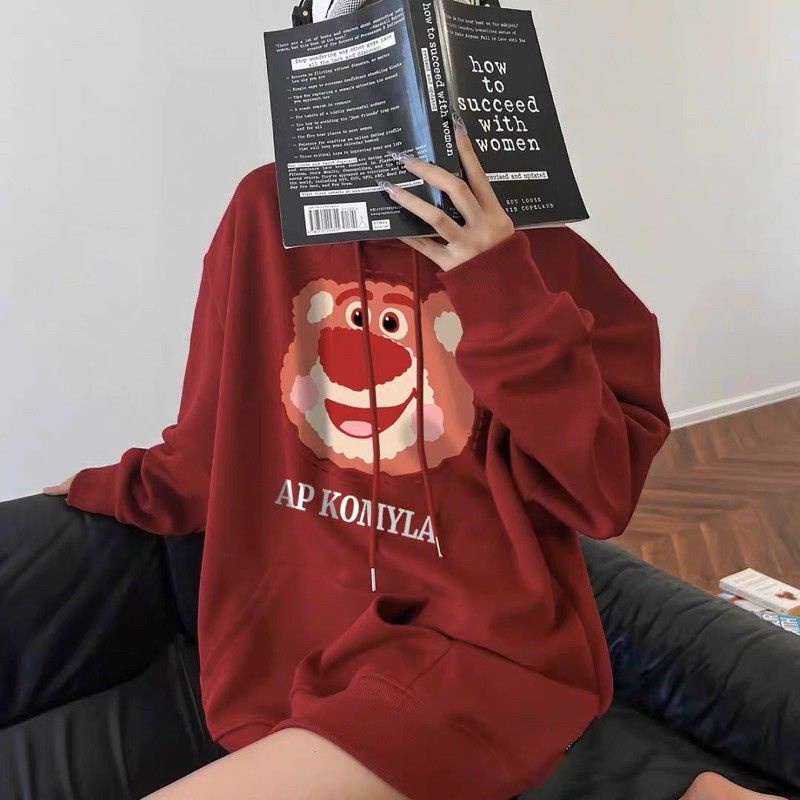 Áo hoodie nỉ NAM NỮ in logo AP KOMYLA gấu cute