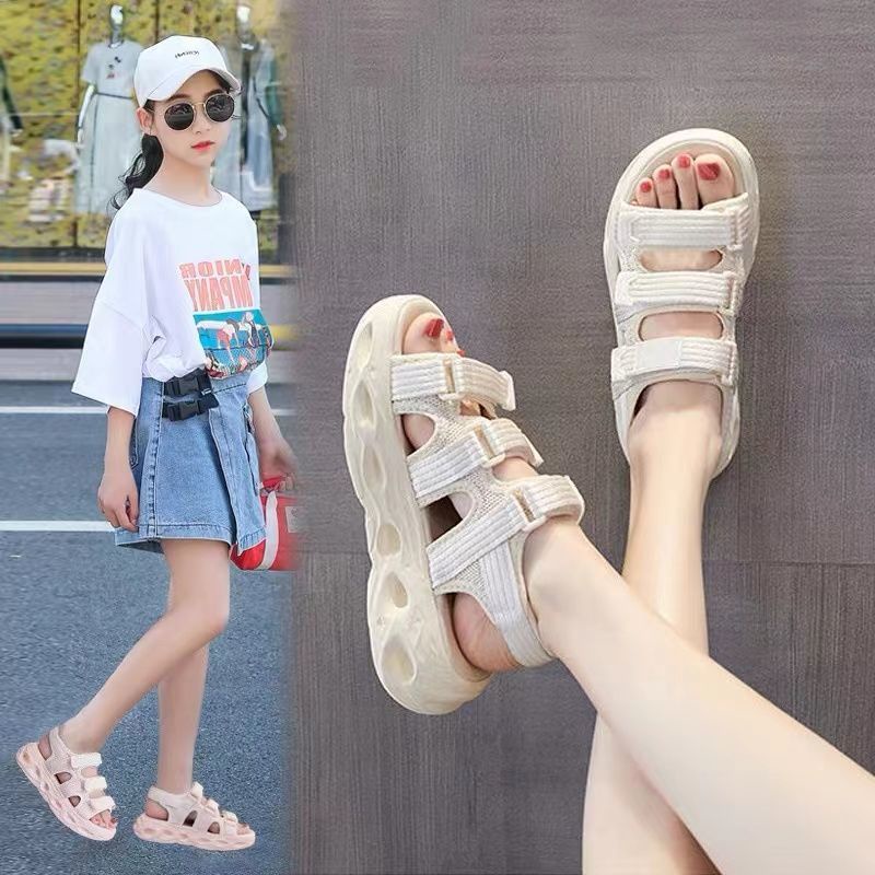 Giày Sandal Thể Thao Đế Mềm Thời Trang Mùa Hè 2023 Dành Cho Bé Gái